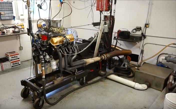 Watch This 505ci Stroker FE Engine Make More Than 600hp With A Cross Ram and A Magneto