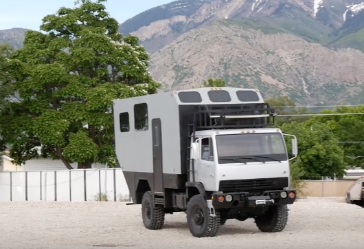 The ETL Overland 5.7 LMTV RV: Camp Out Wherever You Feel Like Parking For The Night!