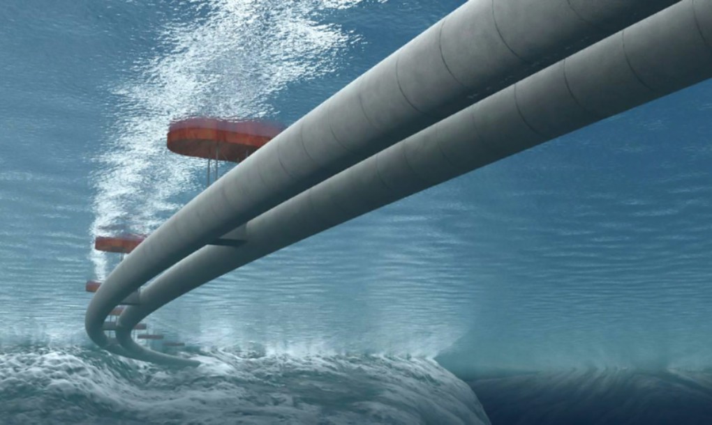 Question Of The Day: Would You Be Willing To Drive In A Floating Tunnel Underwater?