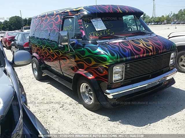 Oh Man, The Van! We Found An Awesome And Semi-Mashed Custom Van For Sale On A Salvage Site