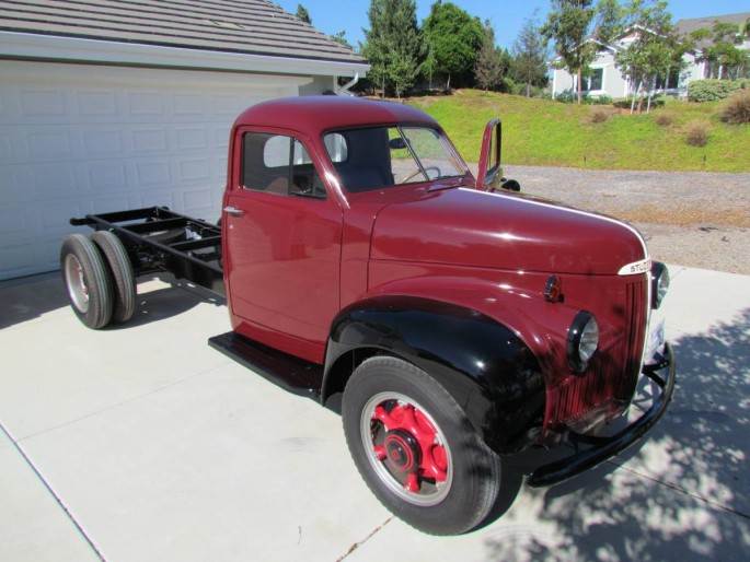 1942 Studebaker M16 Cab & Chassis Truck 11