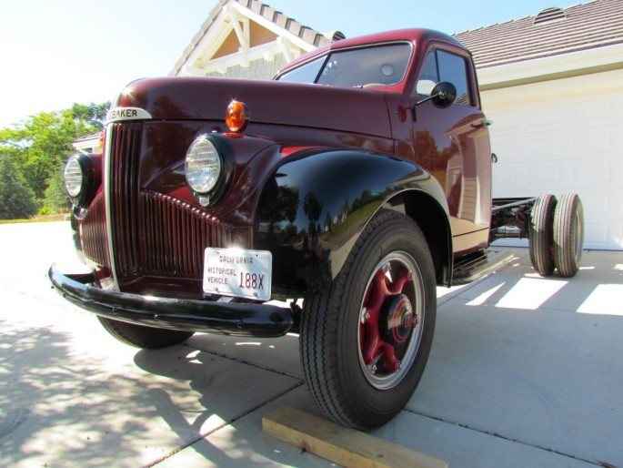 1942 Studebaker M16 Cab & Chassis Truck 14