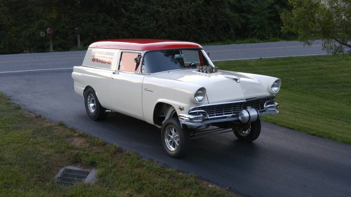 1956 Ford Wagon Gasser 12