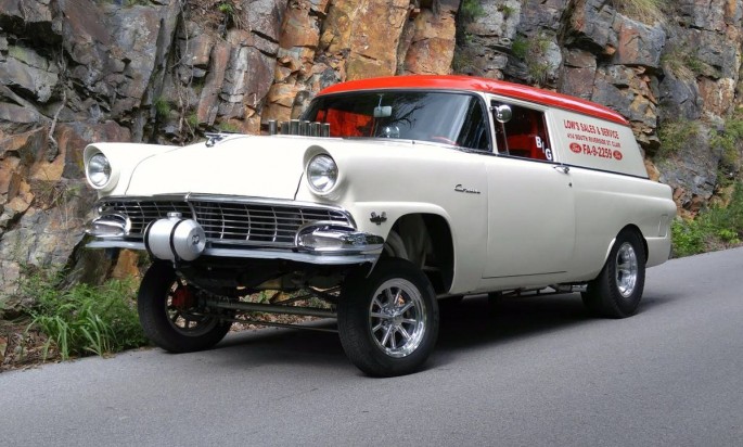 1956 Ford Wagon Gasser 16