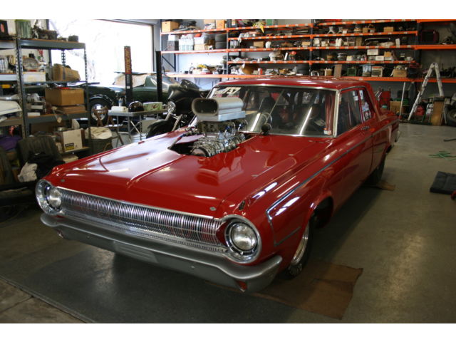 Money No Object: This Blown A/Gas 1964 Dodge 330 Is Giving Us Visions Of Racing Heaven!