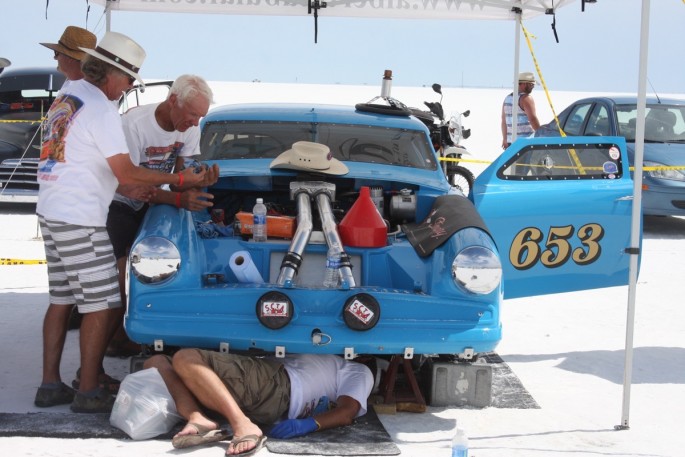 Bonneville Speed Week 2016 Monday Impound8