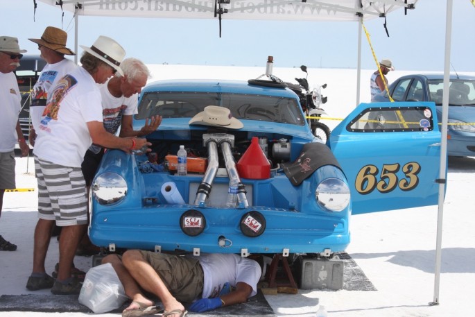 Bonneville Speed Week 2016 Monday Impound9