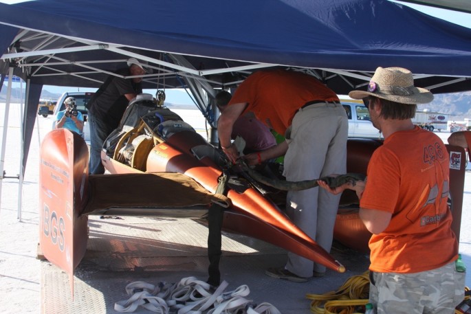 Bonneville Speed Week 2016 Tuesday impound4