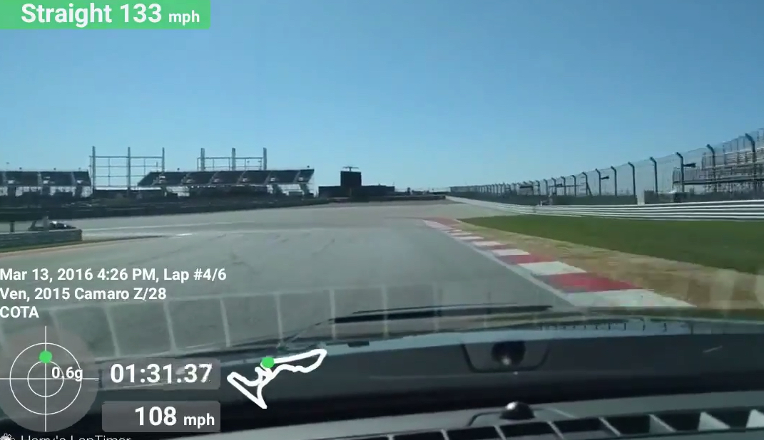 This Is What It’s Like To Run Around Circuit Of The Americas In A New Z28 Camaro