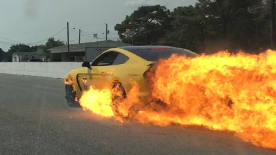 Goodness Gracious: Check Out The Story Of This Ford Shelby GT350 Fireball At Roebling Road!