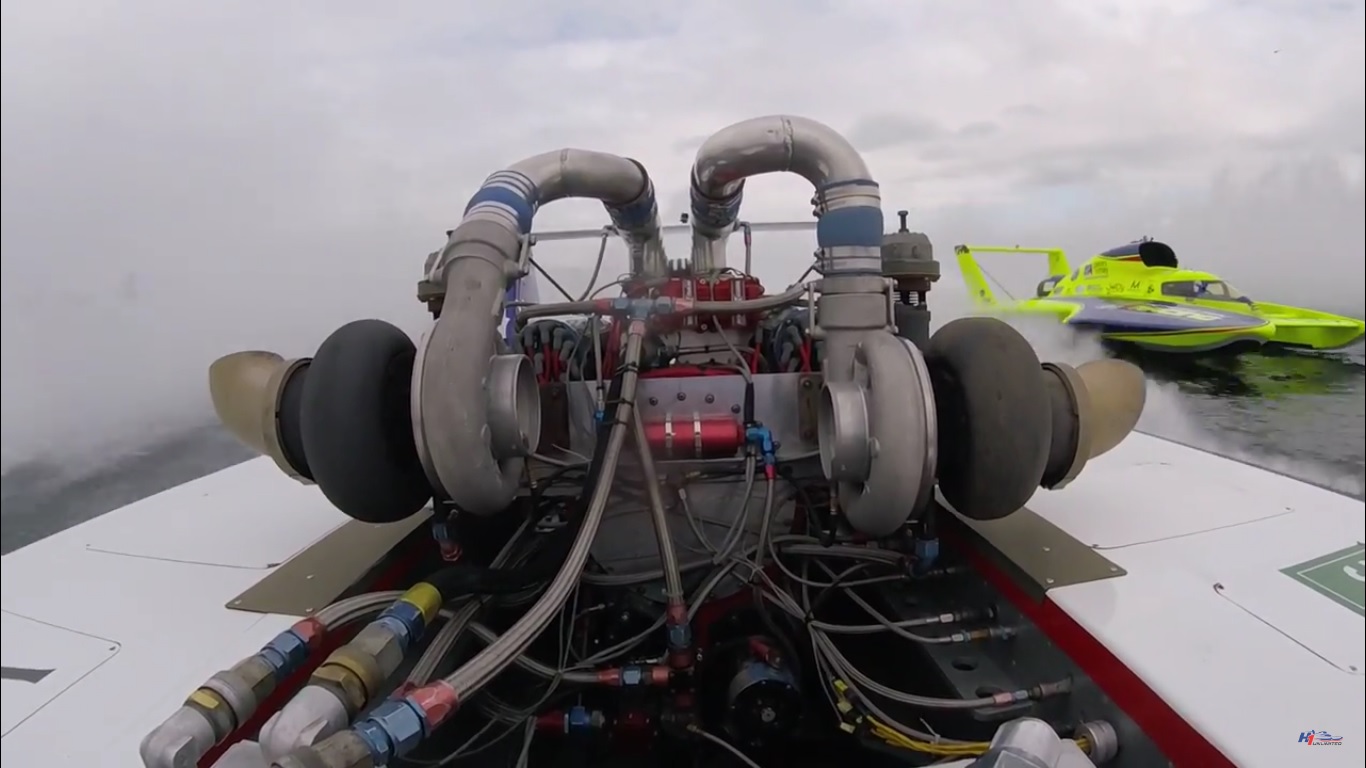 We Can’t Get Enough Of The Twin-Turbo Allison V12 In This Hydroplane