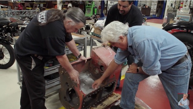 Check Out The Current Projects In Jay Leno’s Garage: Stitching A 100-Year-Old Block Together, The Cunningham, And More!