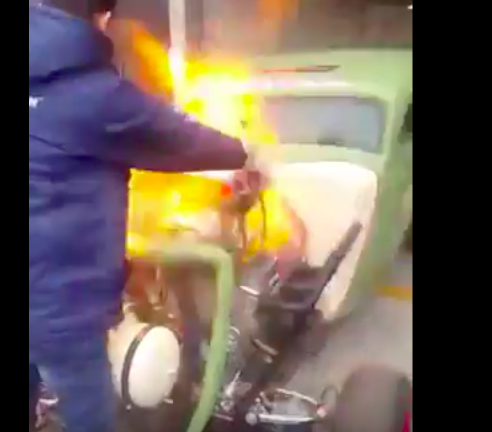 Watch This Blown Small Block Quite Literally Blow Up In A Guy’s Face – Yowza!