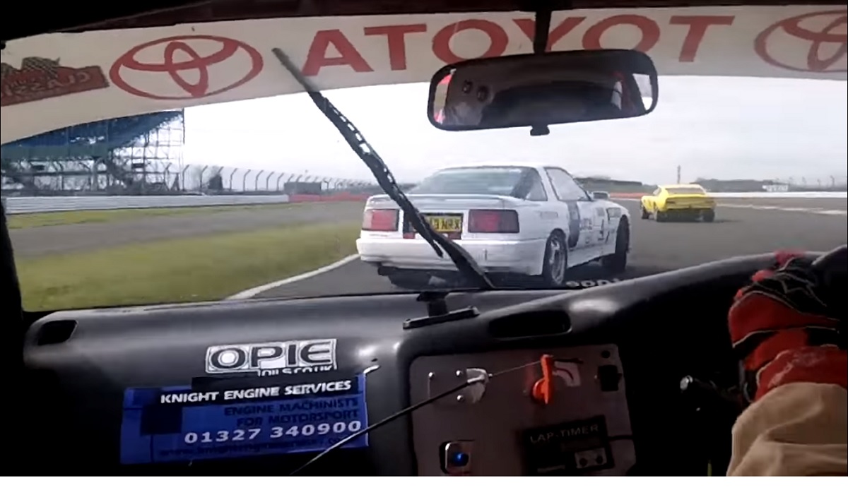 Watch This Road Racer Avoid a Tank-Slapping Supra By Inches