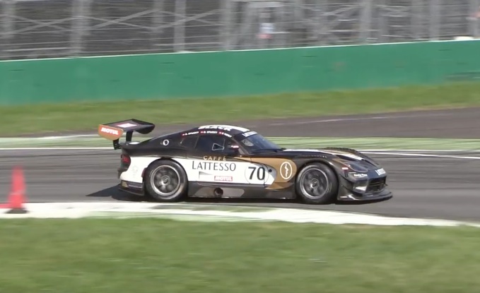 Morning Symphony: The Howl Of A Viper GT3-R Tearing Around Monza