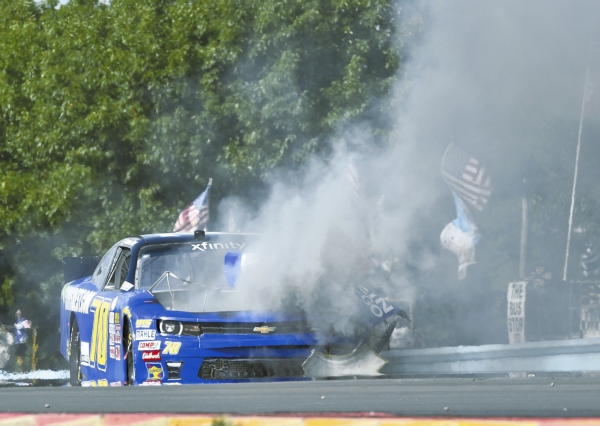 FOLLOWUP: Derrike Cope’s Explosion At Watkins Glen Was Simply A Tire Failure. Really!