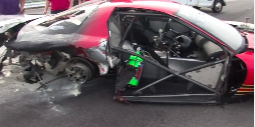 Watch This Former Bruce Allen Firebird Suffer A Nasty Wreck After Getting Out Of The Groove