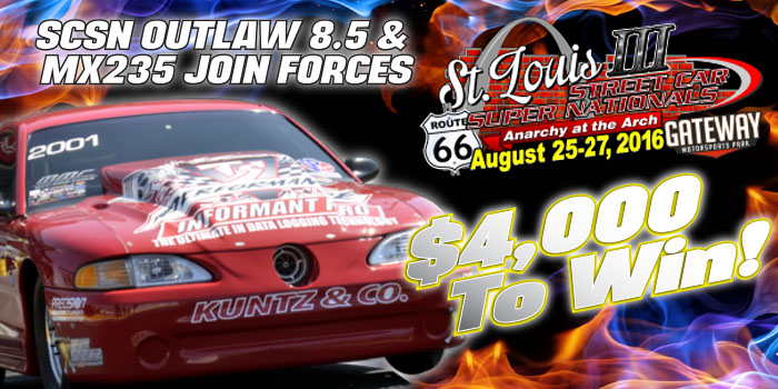 Jegs.com Street Car Super Naitonals III: Anarchy at the Arch Returns To Gateway This Weekend!