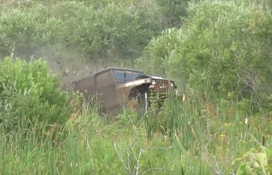 Escape From Powerline Mud Hole In New York! Watch As These Rigs Fight With One Of The Nastiest Bogs We’ve Seen In A While!