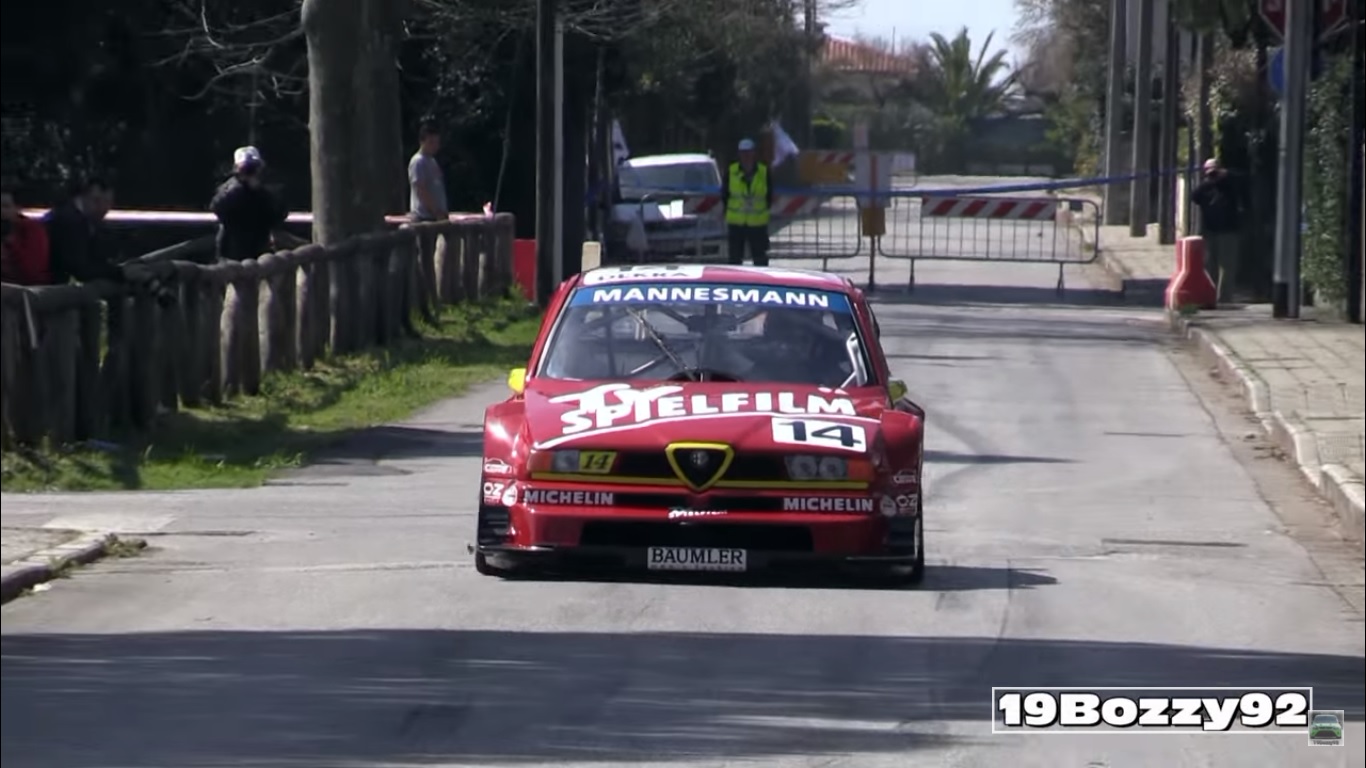 This Class Alfa Romeo 155 DTM Car Revs to 12,000 RPM and Is a Proper Italian Work of Art