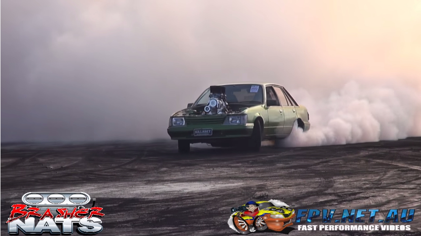 Aussie Burnouts Baby! Brasher Nats 2016 Cause Everyone Needs Tire Smoke On Sundays