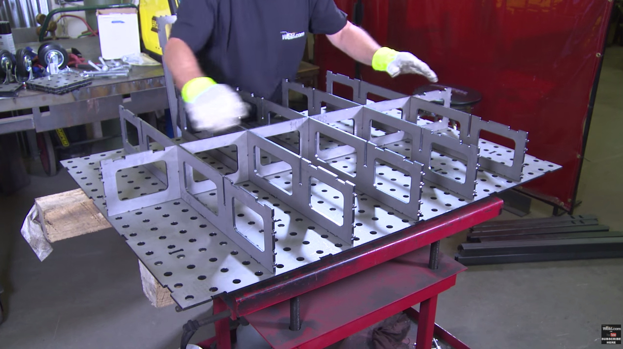 Welding Tech: How To Build A CertiFlat Modular Welding Table From Start To Finish