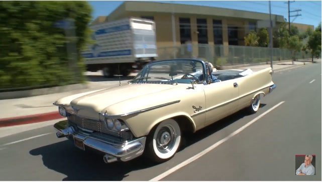 Long, Low, Wide And Heavy: Jay Leno Rolls Out His 1958 Imperial Convertible!