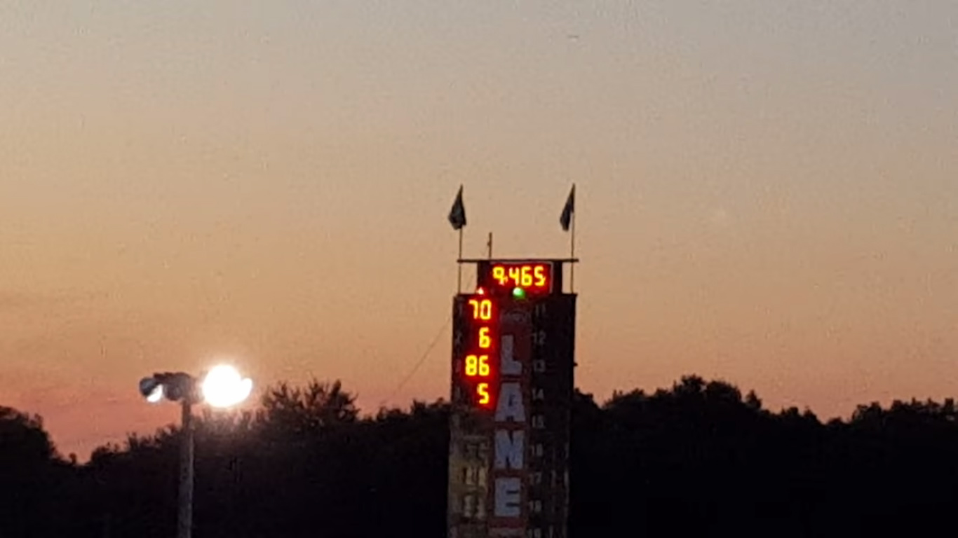 Andy Bozell Sets 3/8-Mile Oval Record With Insane 9.465-Second Lap