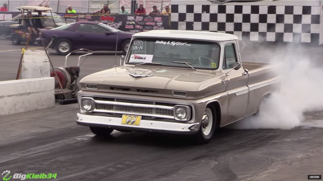  This Boosted C10 Pickup Is Hot Rod Sleeper Greatness And Runs  11's 