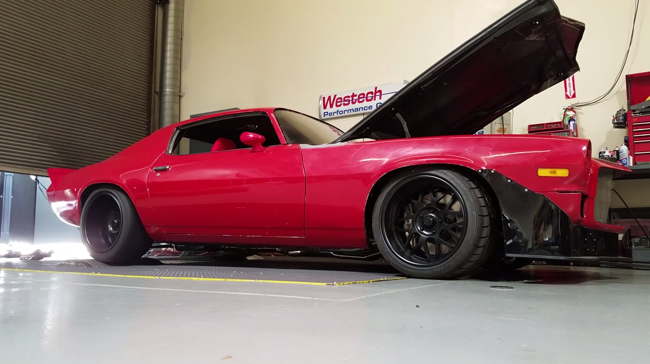 Watch The TCI Red Dawn Camaro On The Dyno At Westech Performance Group