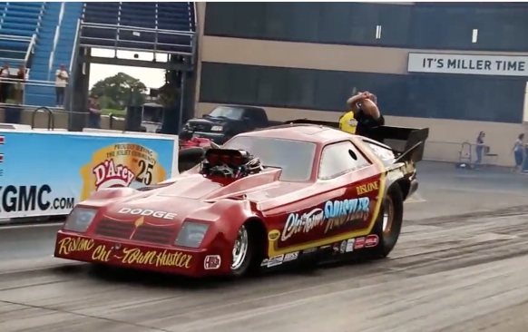 Testing Out The Chi-Town Hustler Dodge Omni Funny Car At Route 66!