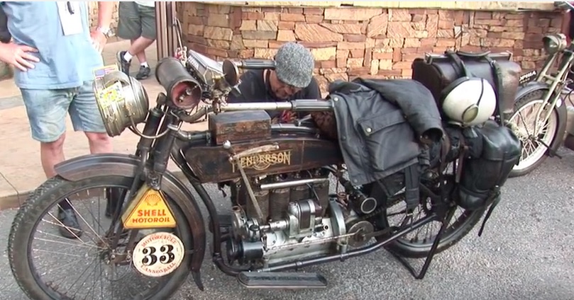 Check Out This Awesome 1915 Henderson Motorcycle That’s Being Ridden Cross Country Right Now!