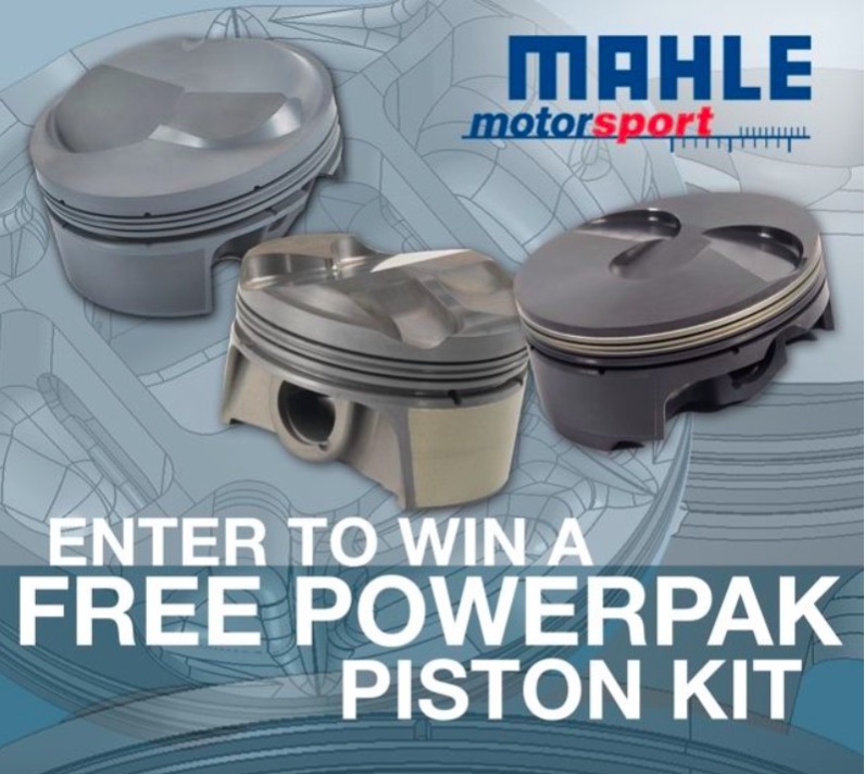 MAHLE Is Giving Away A Free Set Of PowerPak Pistons And You Can Win Them! Enter Here