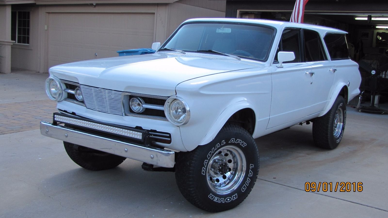 The Ultimate Chimera: A Wagoneer-Framed, Buick Powered Plymouth Valiant Wagon With Pinto Taillights!