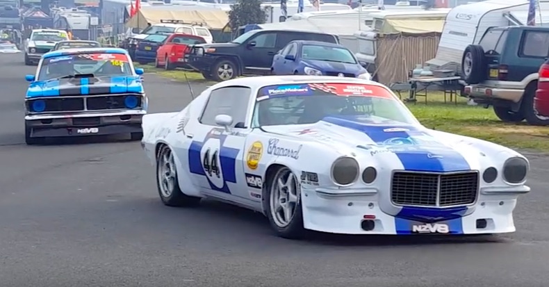 A Parade Of Power: Check Out These Touring Car Masters Race Cars Line Up At Bathurst!