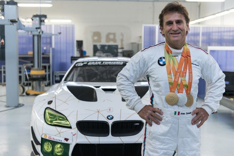 Paralympic Gold Medalist Alex Zanardi Takes Victory in His Return to Racing