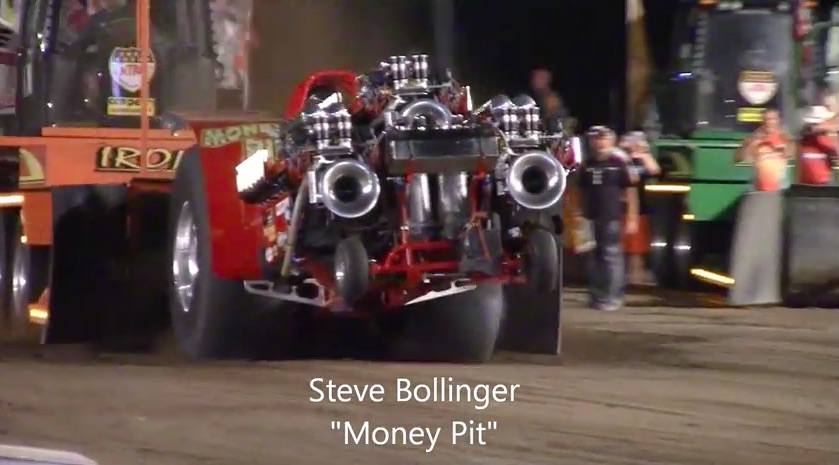 Watch The Money Pit Unlimited Modified Tractor Make Glorious Noises With Three Allison V12 Engines