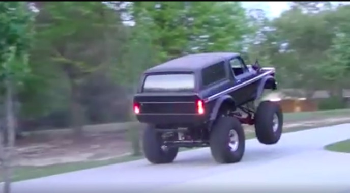 This Bronco May Not Be Good At Much But It Can Do Driveway Wheelies And That’s A Win