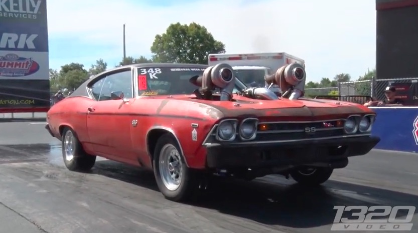 The Story Of The Aussie Drag Week Chevelle! Twin Turbos Hanging Out In The Breeze And 8-Second Slips!