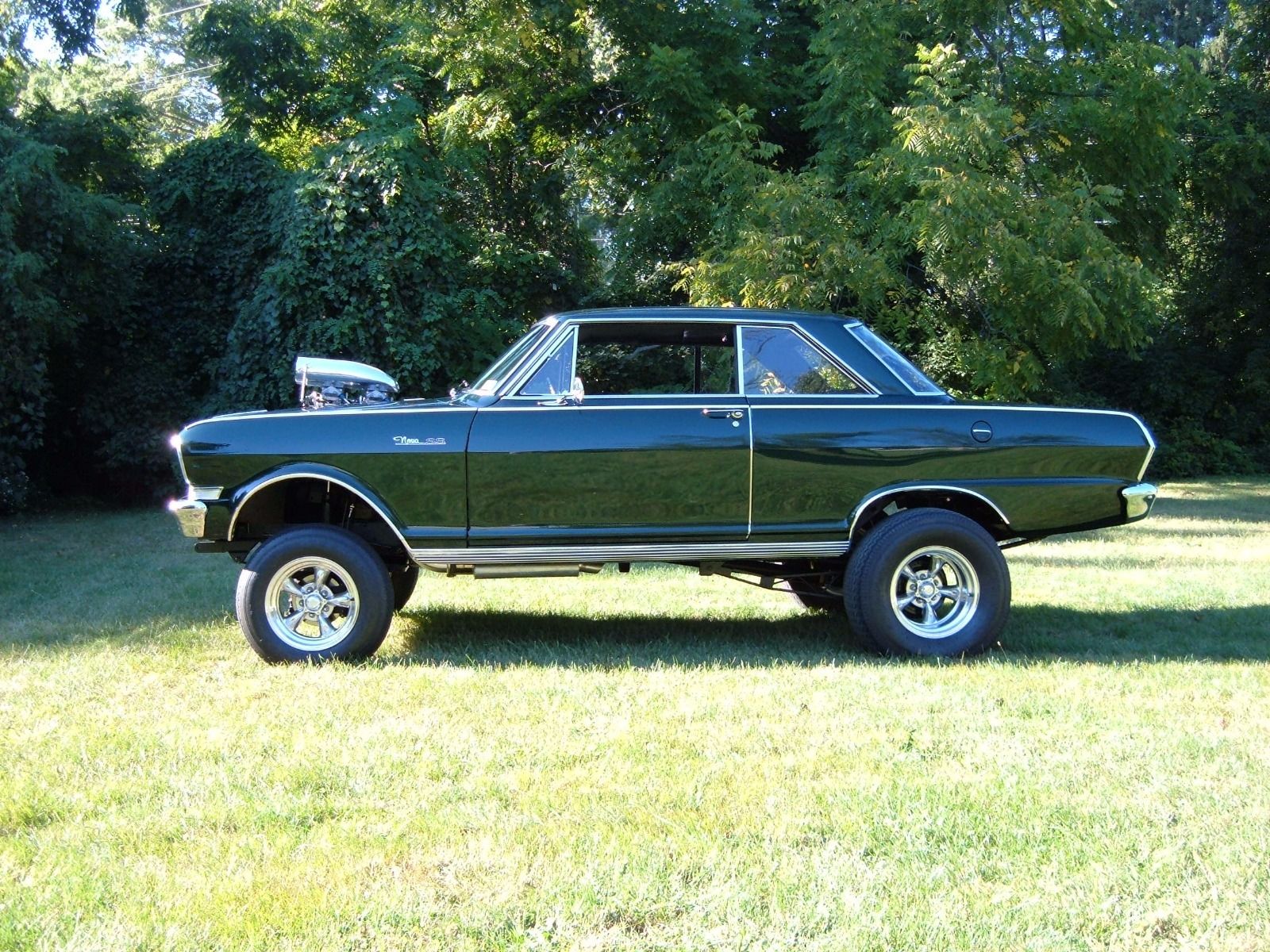 This 1964 Chevy Nova Street Freak Is One High Riding Classy Beast