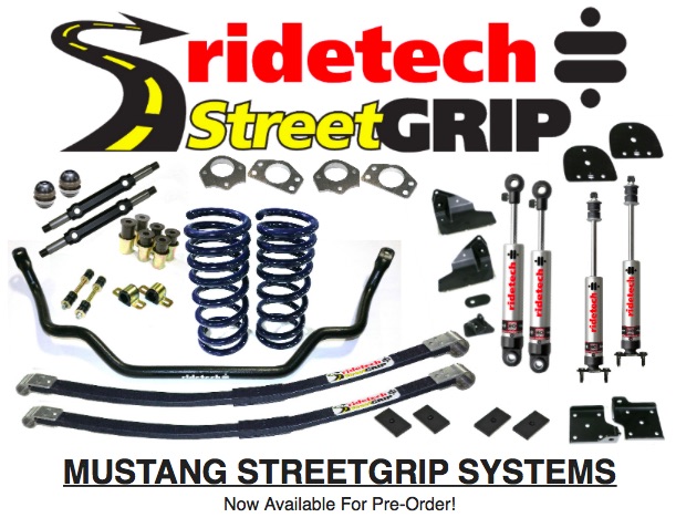 RideTech Develops StreetGrip System For 1964-1970 Mustangs – Pre Order Now!