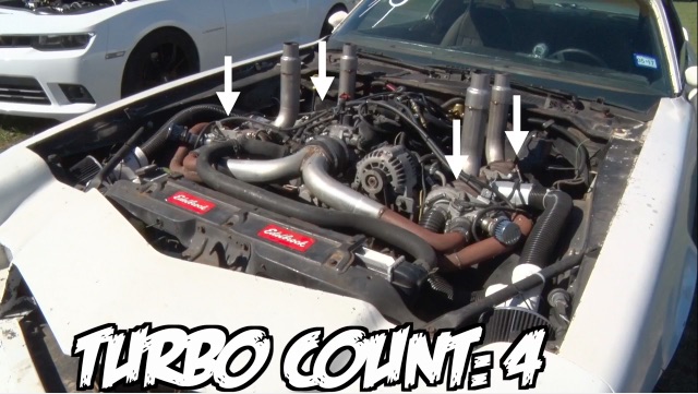 Quad-Turbo, 6.0L Powered Rubber-Nosed Camaro Junkyard Build…Recycling Done Right!