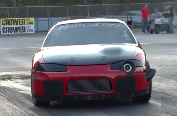 Ever Wonder What 80 Pounds Of Boost Looks Like Hooked To All-Wheel-Drive? This Eagle Talon Is Wicked!