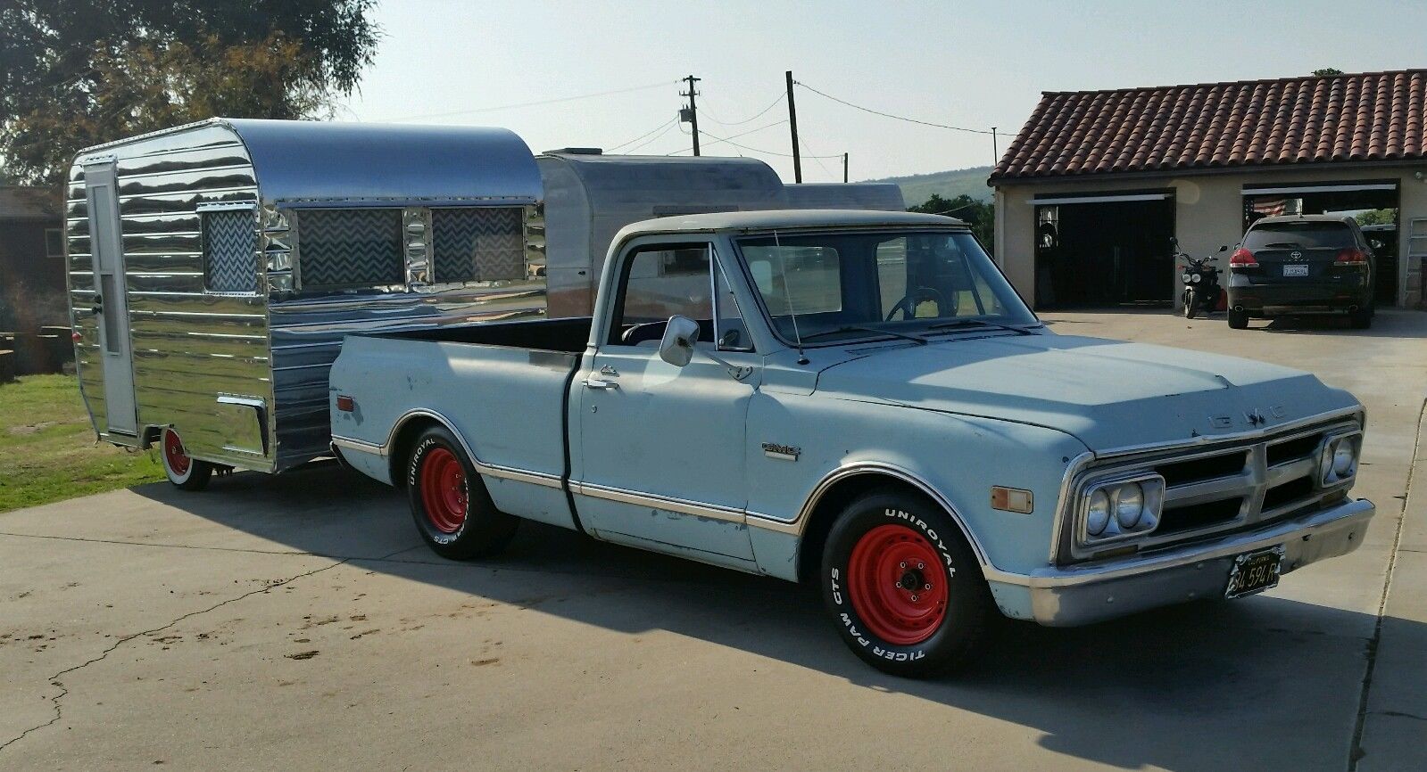 1968 GMC Truck Red