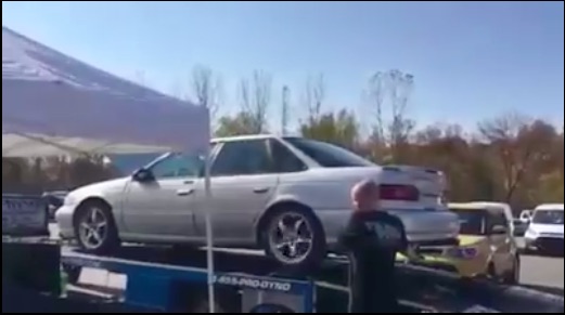 That Ain’t Right…Yet It Is: That’s A Coyote-Swapped Taurus SHO Rolling The Dyno!