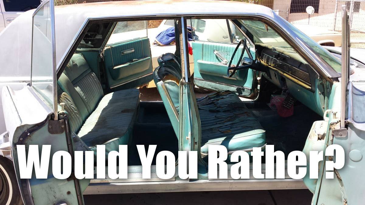 Would You Rather, ’60s Suicide Doors Edition: Thunderbird or Continental