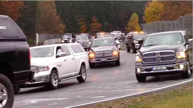 STAMPEDE! Hundreds Of Dodge Rams Take Over The Nurburgring For A World Record!