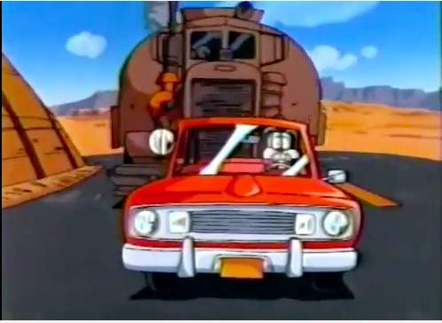 Cartoon Break: Tiny Toons Takes On “Duel” With The Same Red Plymouth And One Unlucky Little Coyote!