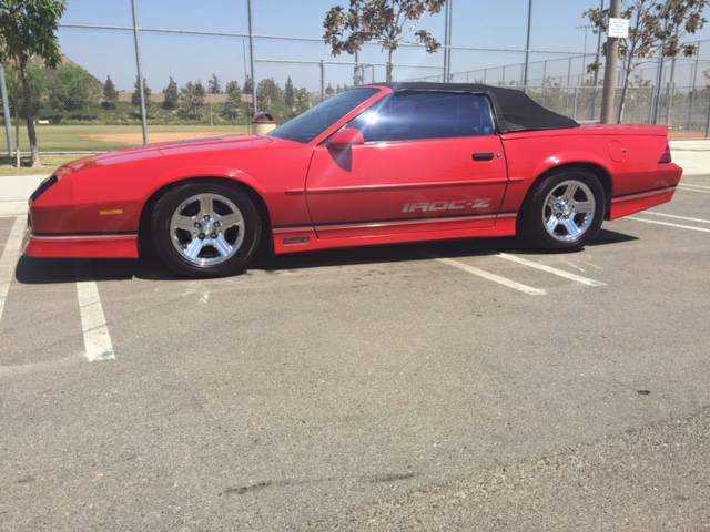 This Supercharged IROC Convertible Would Be A Great Driver