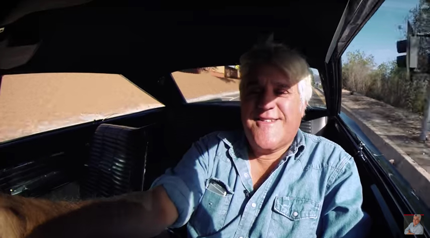 Hang With Jay Leno As He Barks The Tires Around Town In This Hemi Dodge